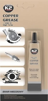 Засіб для змащення (мідна змазка) /bond copper grease 20g, Bond Copper пластичне мідне коричневе 20 г (B401), K2 B401