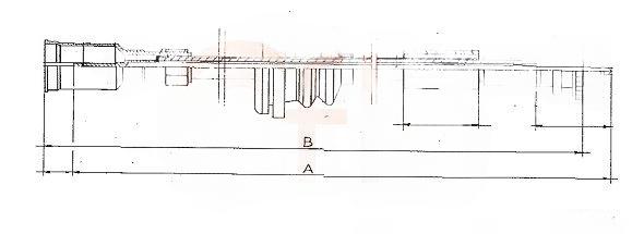 Трос привода спідометра, Cofle S20024