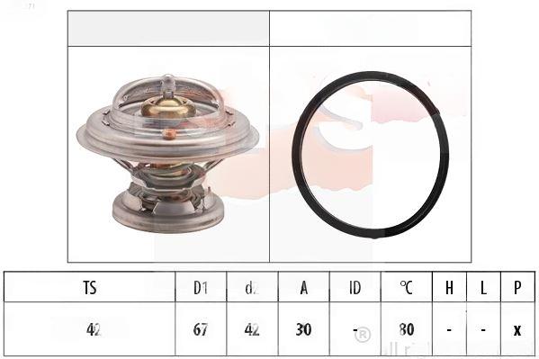 Термостат, охолоджувальна рідина, Eps 1880271
