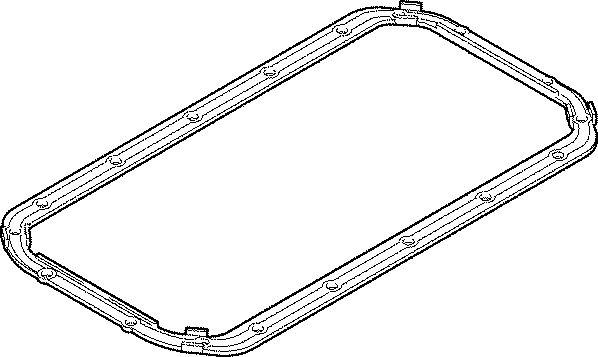 Ущільнення, оливний піддон, FORD прокладка піддону TRANSIT 2.5D,DI 78-, Elring 112.000