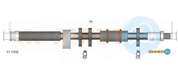 Гальмівний шланг, Adriauto 11.1305