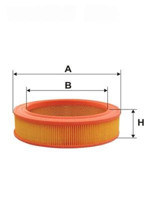 Повітряний фільтр, Wix Filters WA6407