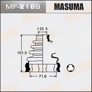 Комплект пилозахисний, приводний вал, Masuma MF2188