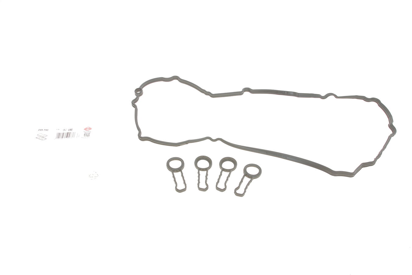 Комплект ущільнень, кришка голівки циліндра, BMW 1 (F20)/3 (E90)/5 (F10/F11) 1.6-2.0D 06-/Toyota Avensis, Elring 249.750