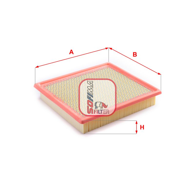Повітряний фільтр, Sofima S0902A