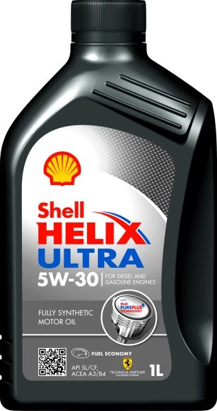 Олива моторна shell (acea a3/b3, a3/b4 bmw l-01 mb 229.5/226.5 vw 502.00/505.00 rn0700/0710), Shell HELIXULTRA5W301L