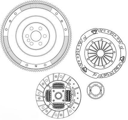 Комплект для переобладнання, зчеплення, National CK9940F