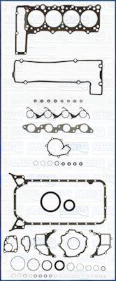 Повний комплект ущільнень, двигун, Mercedes-Benz Sprinter 901-905 95-06, Mercedes-Benz Vito W638 96-03, SsangYong Korando 96-05, Ajusa 50124000