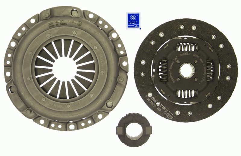 Комплект зчеплення, кільк. зубц. 26, 215мм, MERCEDES 190(W201) 2.0-2.5 79-93, Sachs 3000111003