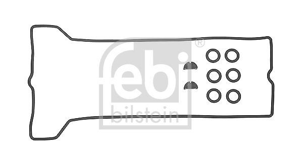 Комплект ущільнень, кришка голівки циліндра, Febi Bilstein 11432