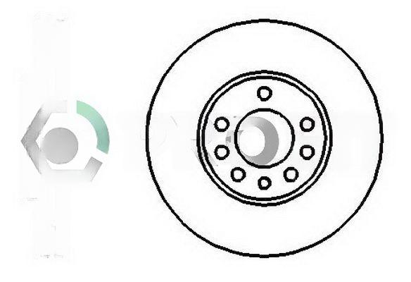 Гальмівний диск, Profit 5010-1191