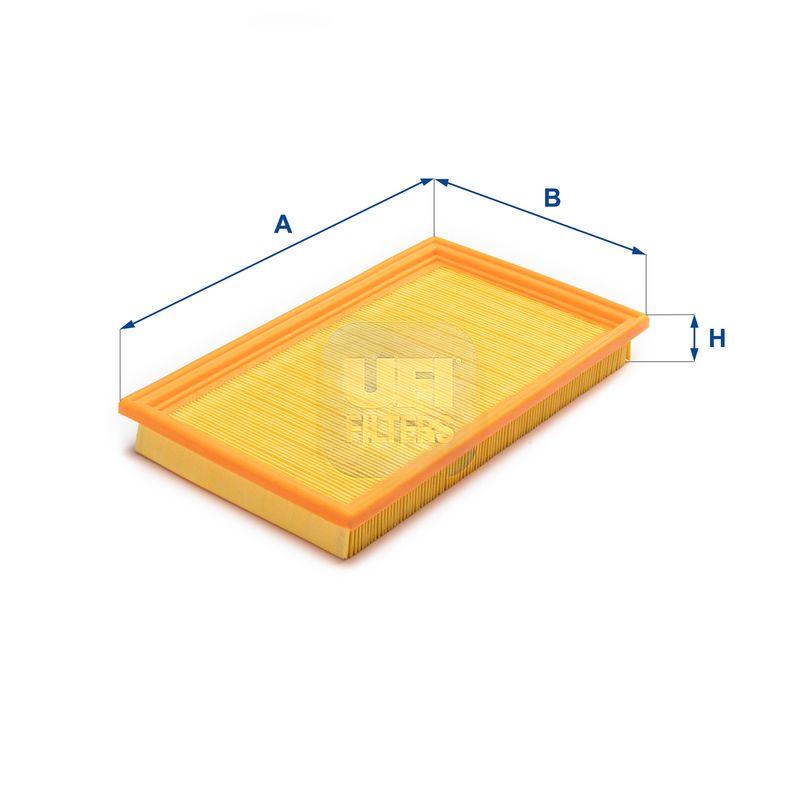 Повітряний фільтр, фільтрувальний елемент, Ufi 30A4900
