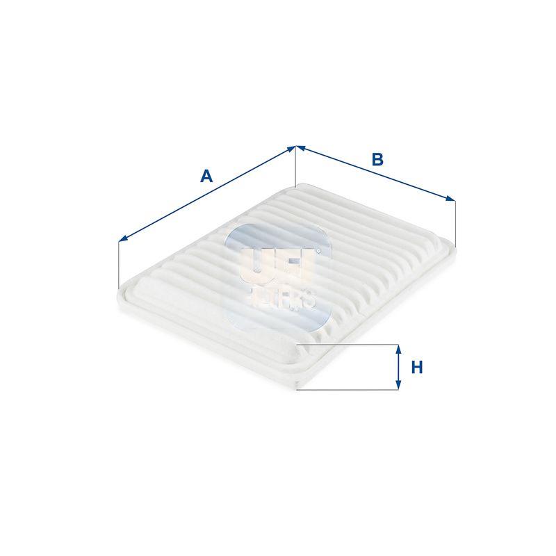 Повітряний фільтр, фільтрувальний елемент, Ufi 30.721.00