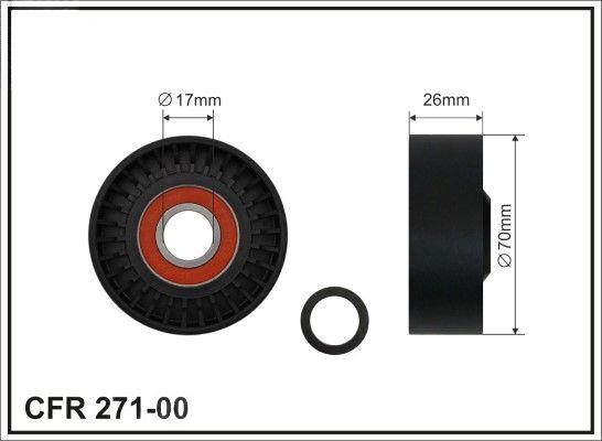Натяжний ролик, поліклиновий ремінь, Caffaro 27100