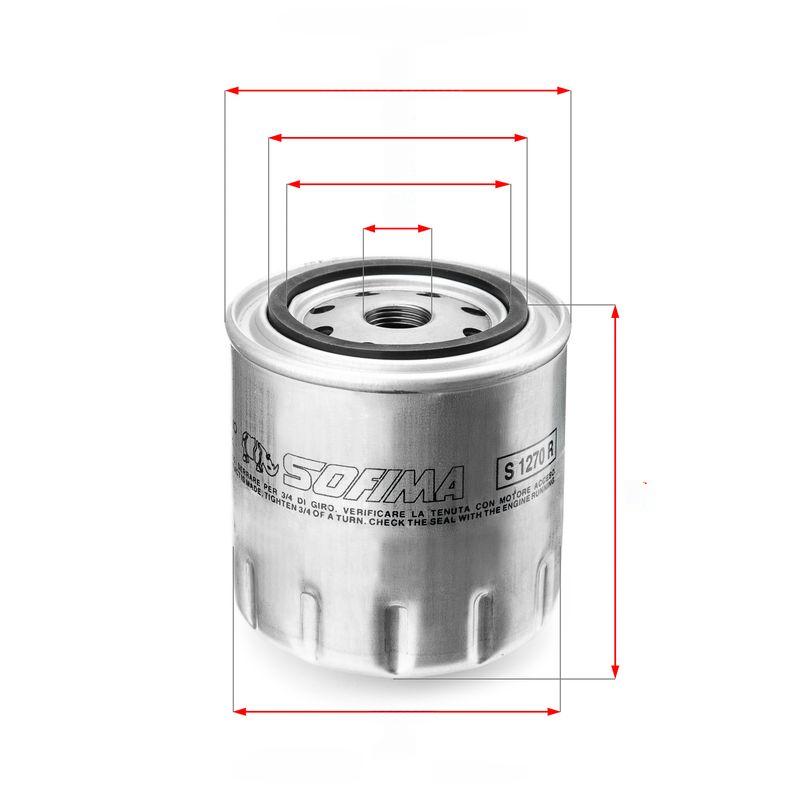 Оливний фільтр, Sofima S1270R