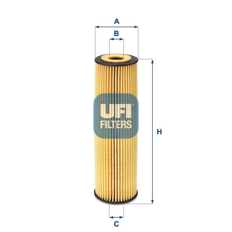 Оливний фільтр, Ufi 25.050.00