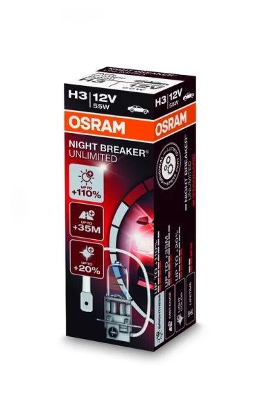 Лампа розжарювання, фара дальнього світла, Osram 64151NBU