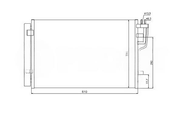 Конденсатор, система кондиціонування повітря, Profit 1308C1