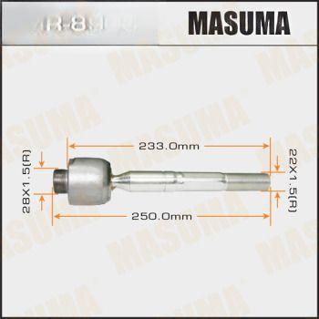 Осьовий шарнір, поперечна кермова тяга, Masuma MR8906