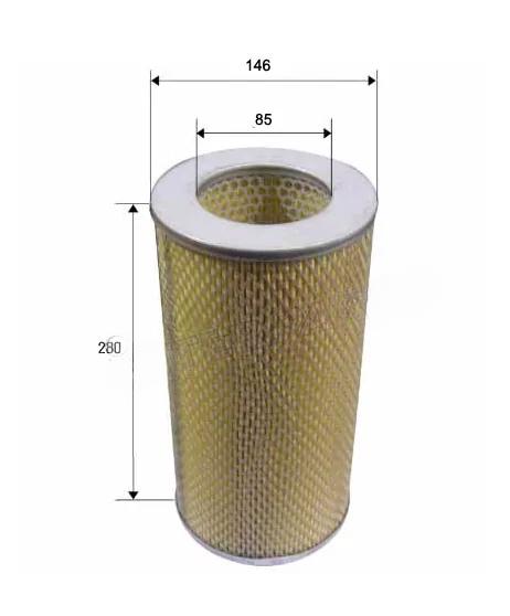 Повітряний фільтр, Interparts IPA-150