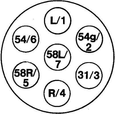 Розетка, Hella 8JB001941-001