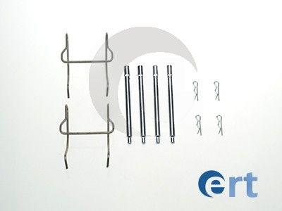 Комплект приладдя, накладка дискового гальма, Ert 420016