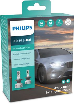 Лампа розжарювання, Pro 5100 +160% Philips, Philips 11342U51X2