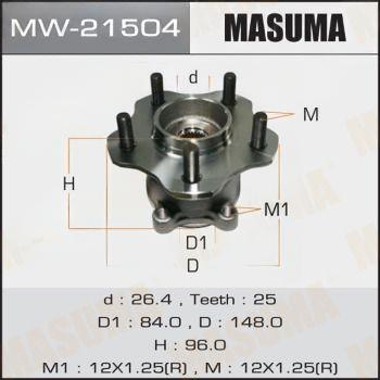 Комплект колісних підшипників, Masuma MW21504