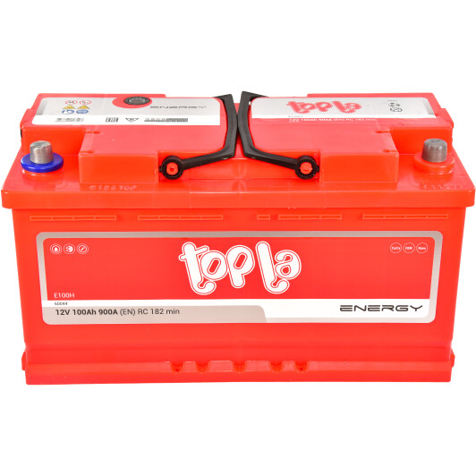 Акумулятор 100 ah/12v topla  energy euro + (0), Topla 108400