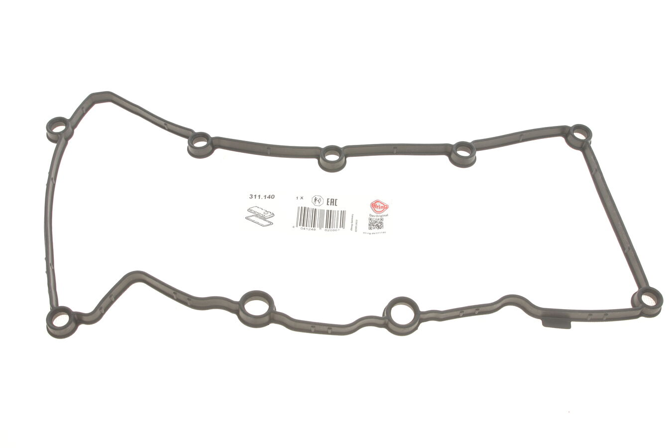 Ущільнення, кришка голівки циліндра, Audi A4-A8/Q5/Q7/Touareg 3.0 TDI 07- (ліва), Elring 311.140
