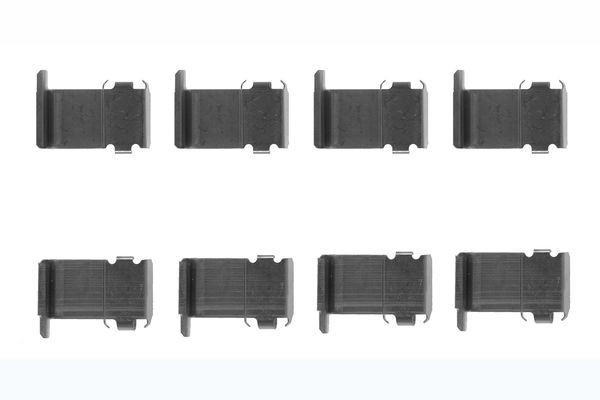 Комплект приладдя, накладка дискового гальма, MITSUBISHI Lancer 92-, Bosch 1987474232