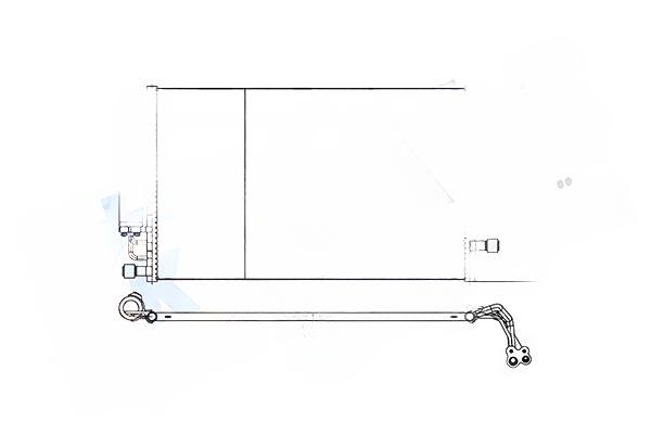 Конденсатор, система кондиціонування повітря, Kale Oto Radyatör 379900