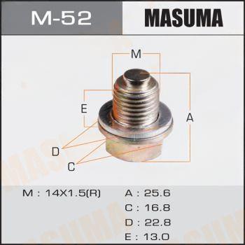 Пробка, оливний піддон, Masuma M-52