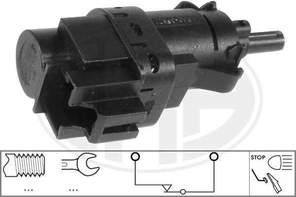 Перемикач стоп-сигналу, механічн., FORD/MAZDA/VOLVO FOCUS/MONDEO/C30/S40/V70 01- 1.6-3.0, Era 330597