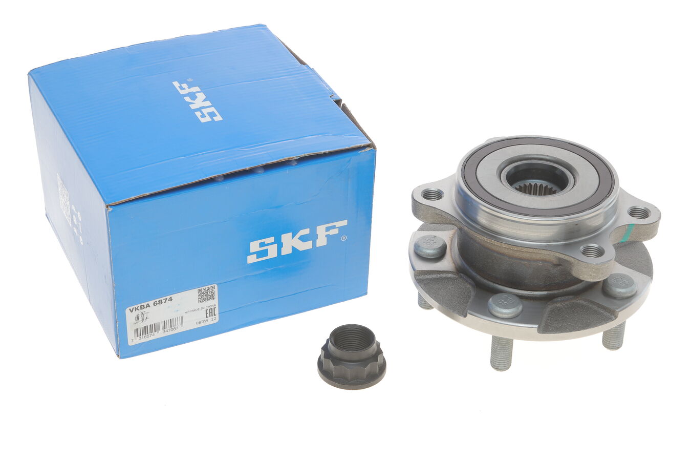 Комплект колісних підшипників, TOYOTA Auris/Avensis/Corolla/Prius/Rav 4/Verso "F "1,3/2,0L "05>>, Skf VKBA6874