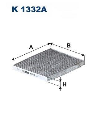 Фільтр, повітря у салоні, Filtron K1332A