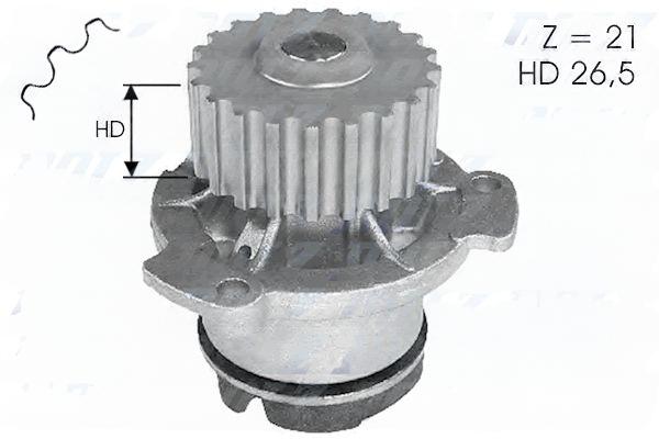 Водяний насос, кільк. зубц. 21, Dolz L121