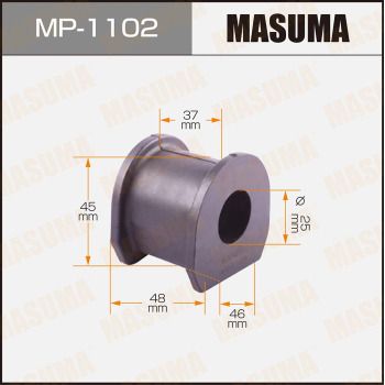 Втулка, стабілізатор, Masuma MP1102