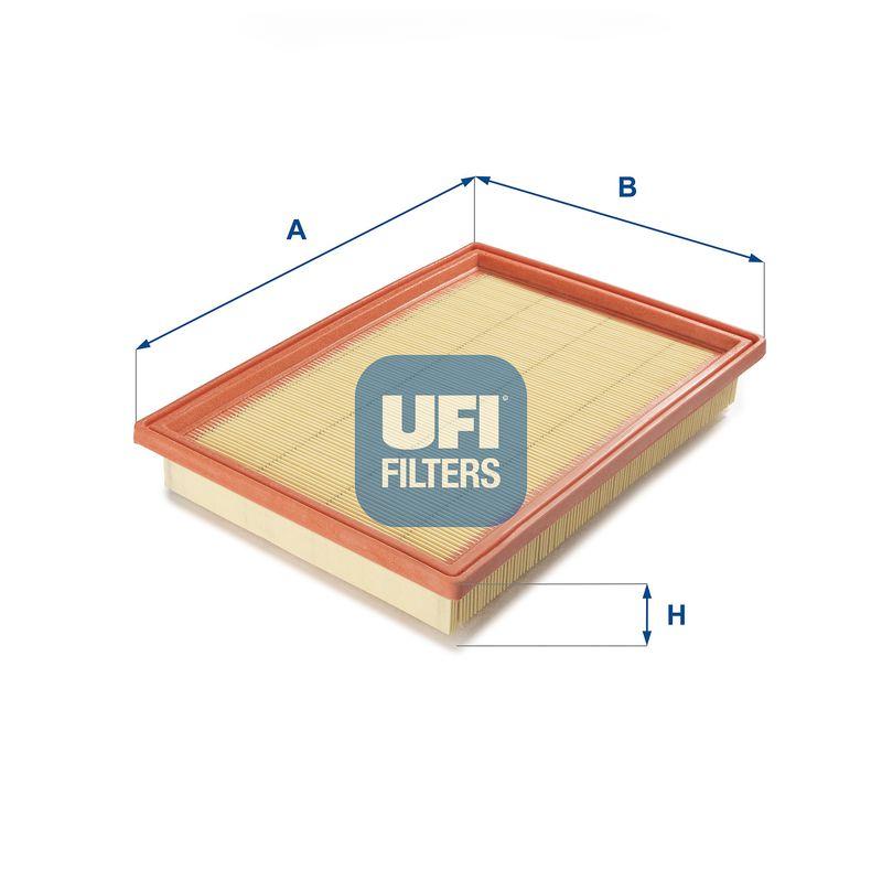 Повітряний фільтр, фільтрувальний елемент, Ufi 30.183.00