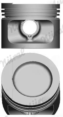 Поршень, VAG 81,51 1,8 8V, Nüral 8710940750