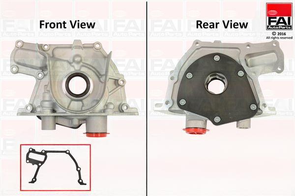 Оливний насос, OPEL помпа мастила Astra J,Insignia,Zafira 2.0CDTi 08-, Fai Autoparts OP317