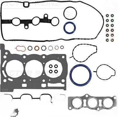 Повний комплект ущільнень, двигун, Citroen C1/Peuageot 107/Toyota Aygo 1.0, Victor Reinz 01-53425-01