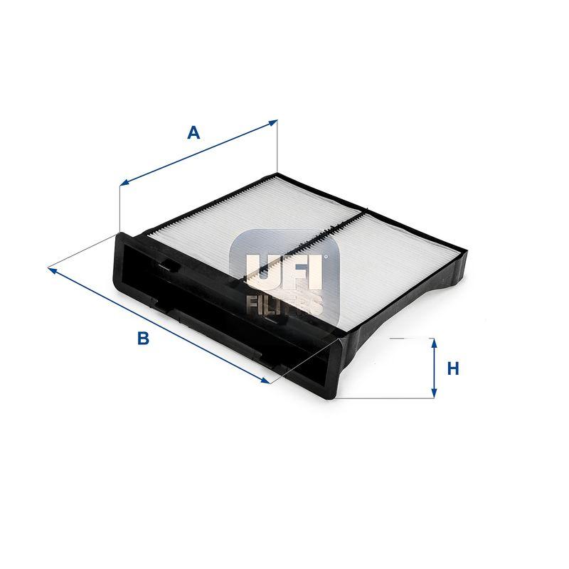 Фільтр, повітря у салоні, Ufi 5332900