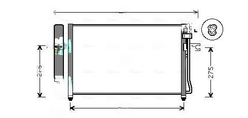 Конденсатор, система кондиціонування повітря, Ava HY5087D