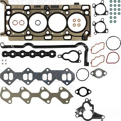 Комплект ущільнень, голівка циліндра, RENAULT ESPACE/GRAND SCENIC/LAGUNA/MEGANE/SCENIC/TRAFIC 05- 2.0D ГБЦ, Victor Reinz 02-37375-01