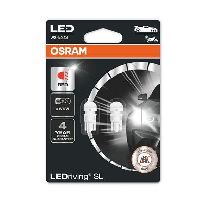 Лампа розжарювання, світильник салону, Standard (blister 2шт), Osram 2825DRP-02B