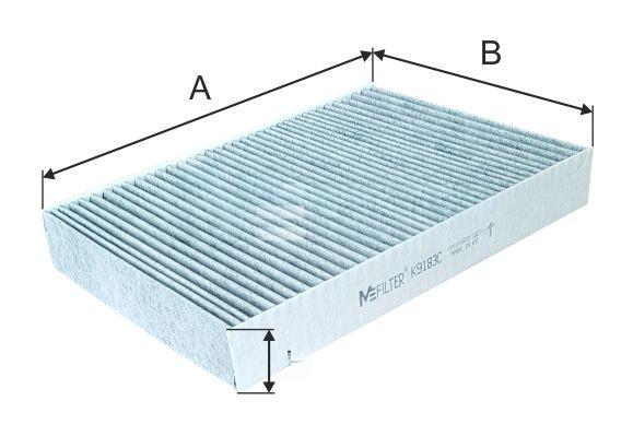 Фільтр, повітря у салоні, Mfilter K9183C