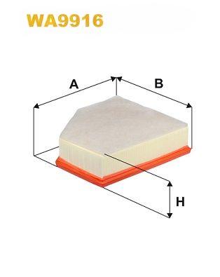 Повітряний фільтр, Wix Filters WA9916
