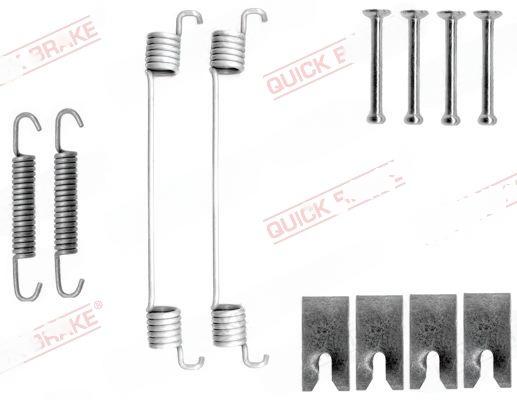 Комплект приладдя, гальмівна колодка, Quick Brake 105-0827