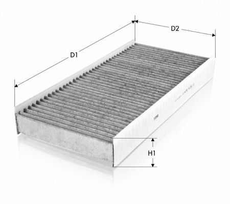 Фільтр, повітря у салоні, Tecneco CK10366-C